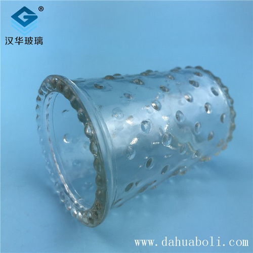 廠家銷售100ml麻點玻璃燭臺蠟燭玻璃杯批發